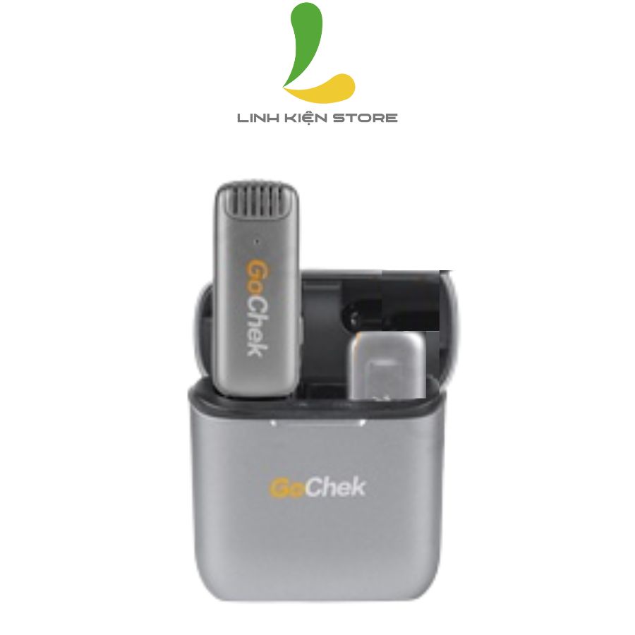 Micro thu âm không dây GoChek C01 - Microphone dành cho điện thoại Android cổng cắm Type C - Hàng chính hãng