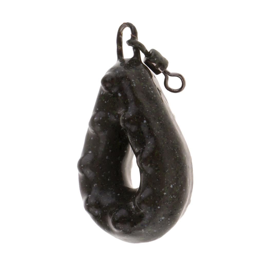 Drop Shot Weights Lead Sinker Pike Perch Catfish Fishing 40g 50g 60g