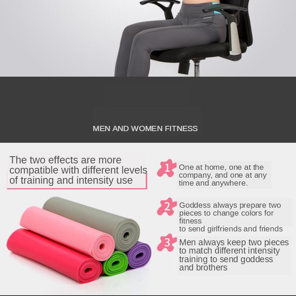 12 Pieces Exercise Bands Set  Straps Workout Bands Fitness Training Tubes