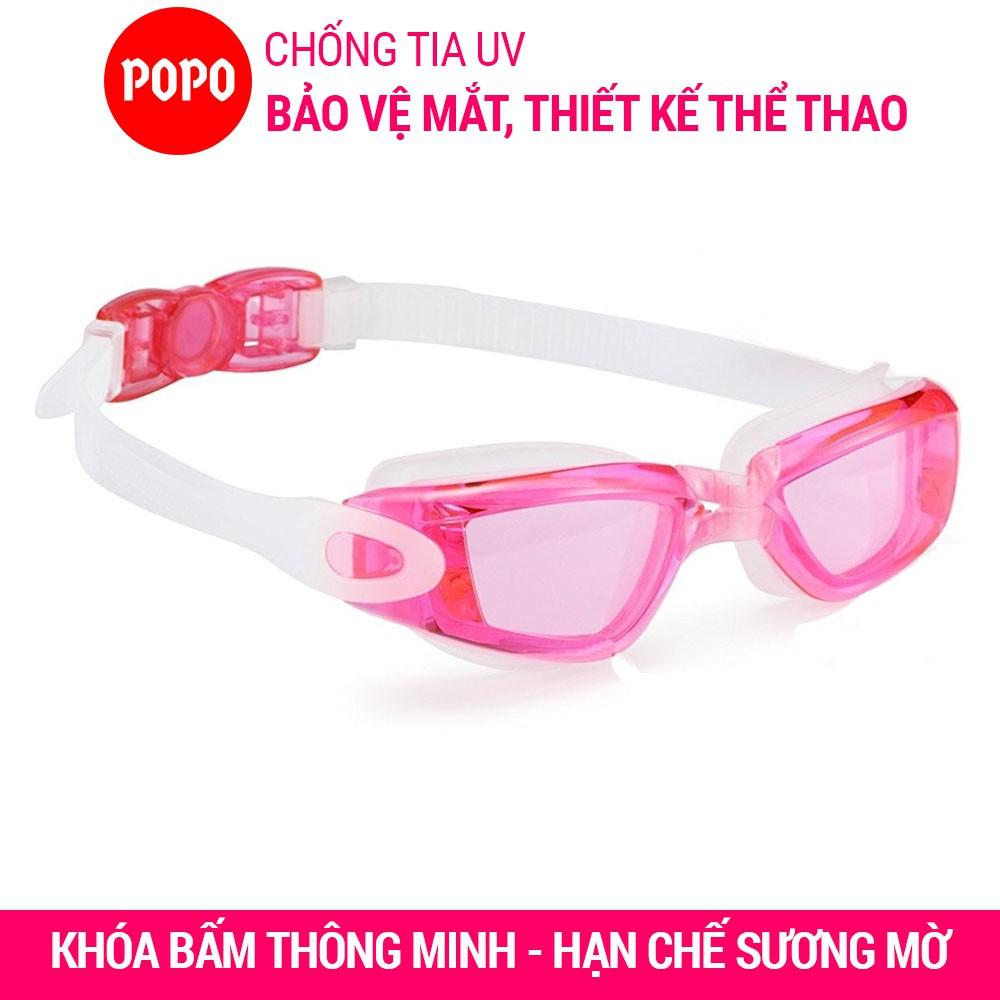 Kính bơi người lớn cho nam, nữ chống tia UV, chống lóa 1938 POPO ngăn nước tuyệt đối, thiết kế thể thao