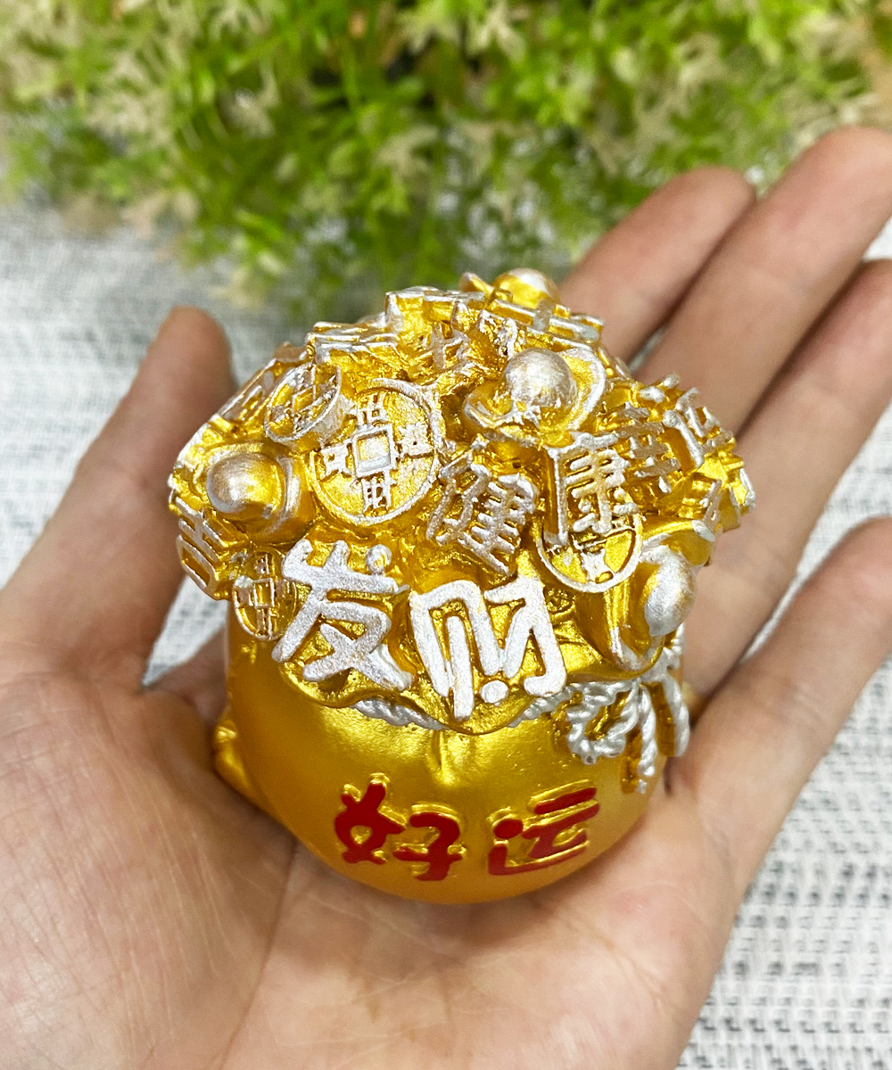 Chậu vàng may mắn Đa Phúc 7cm