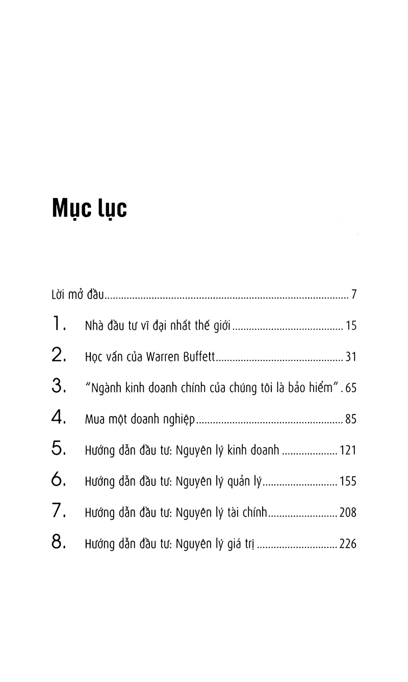 Phương Pháp Đầu Tư Warren Buffett