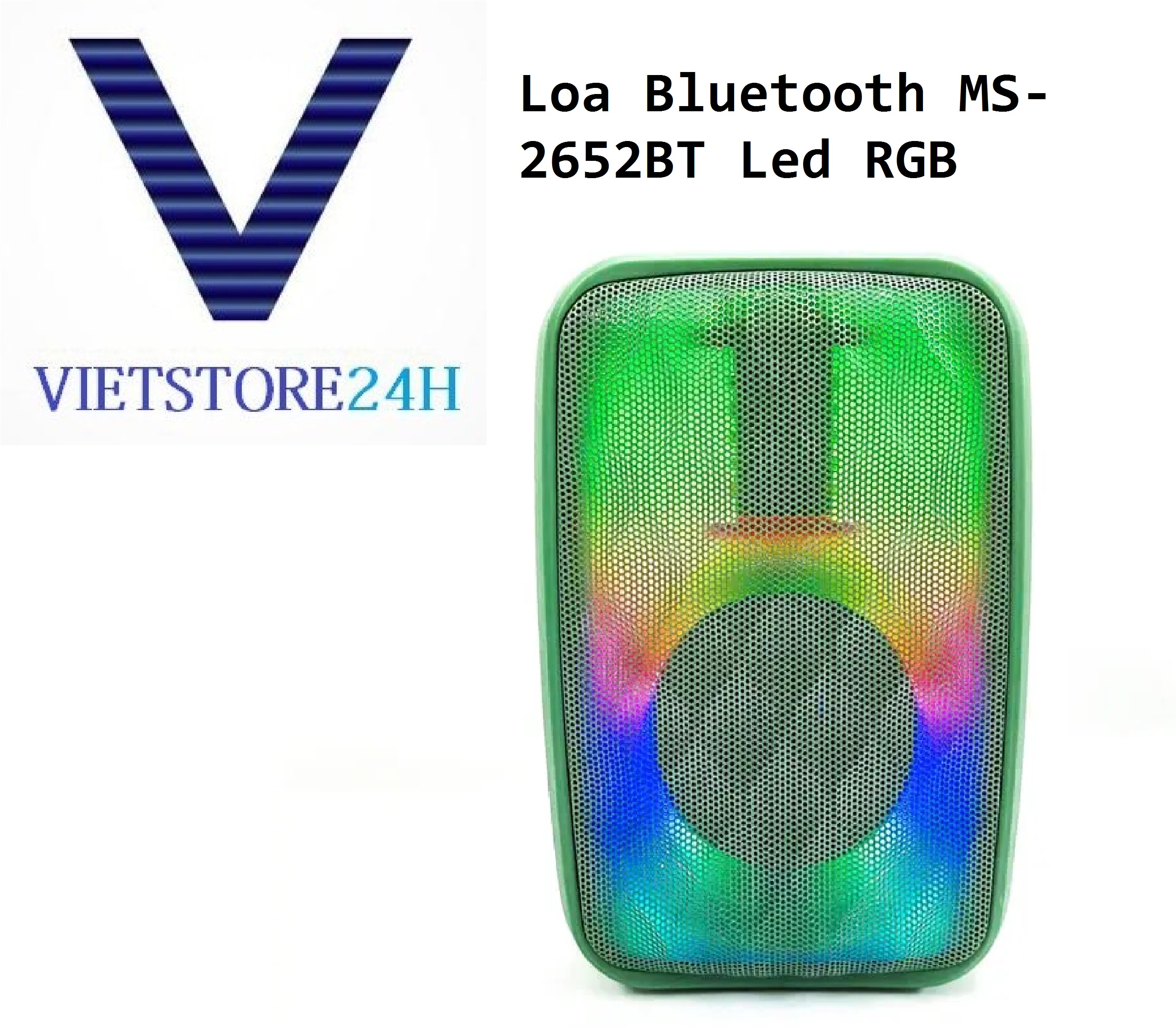 Loa Bluetooth MS-2652BT Led RGB VT