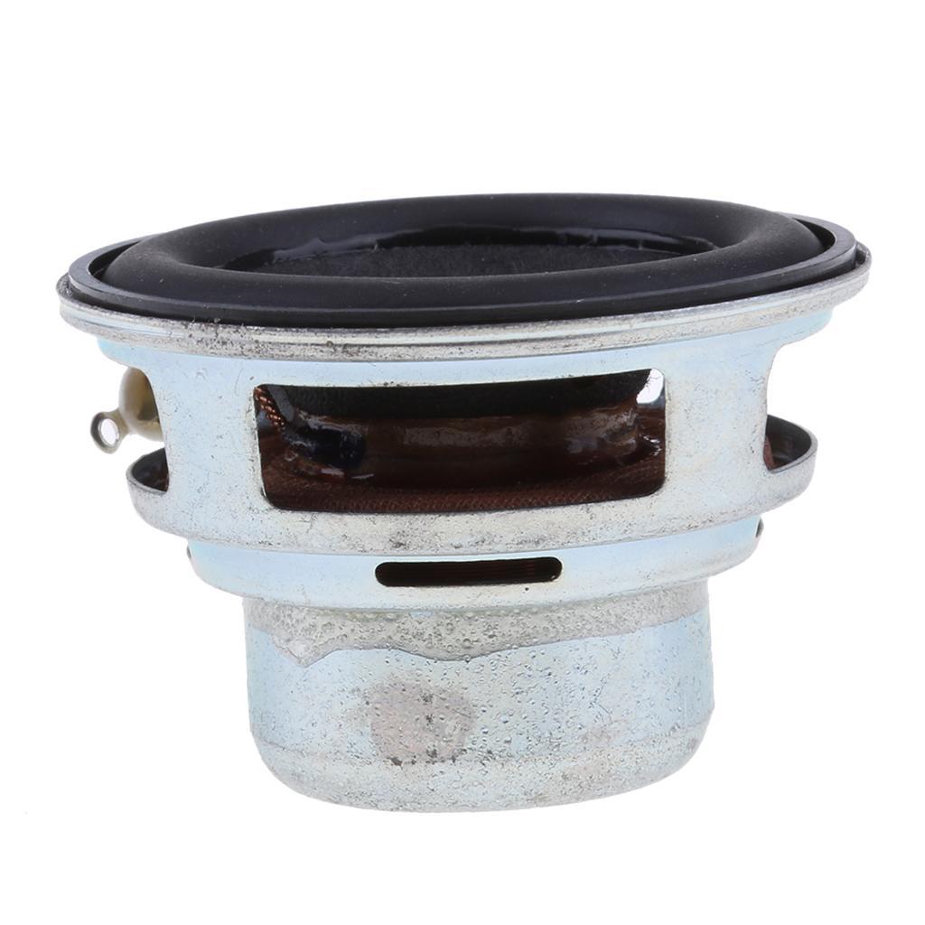 2x 45mm 4 Ohms 8w Full Range Speaker, Circular Speaker, 18 Voice Coil