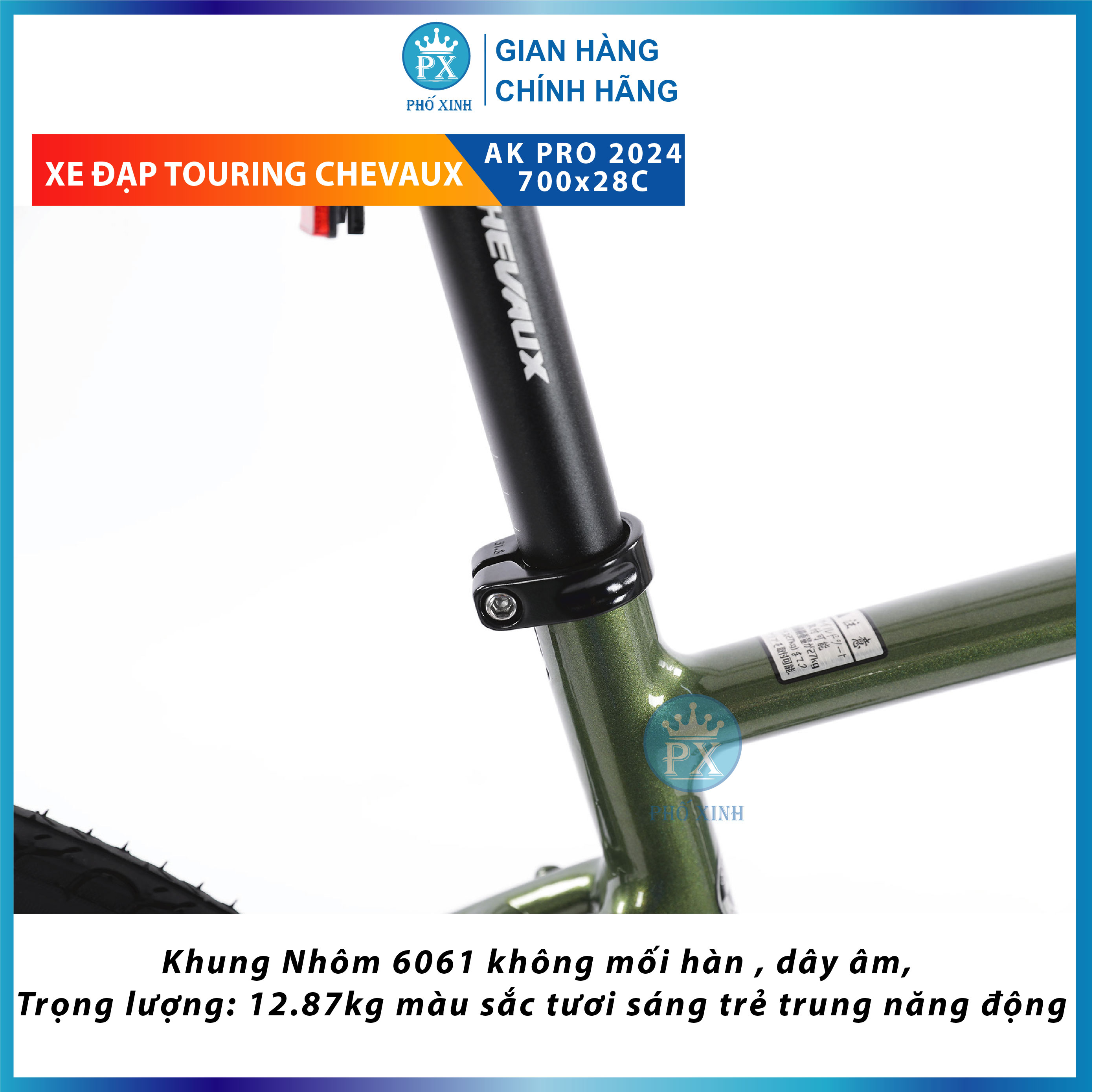 XE ĐẠP CHEVAUX AK PRO 2024