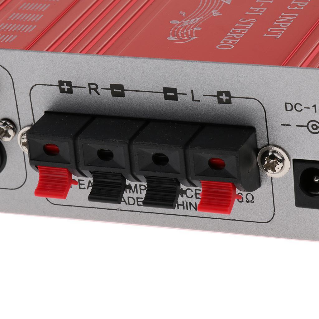 2X Mini Digital Amplifier Audio Amplifier Stereo Radio Receiver Receiver for