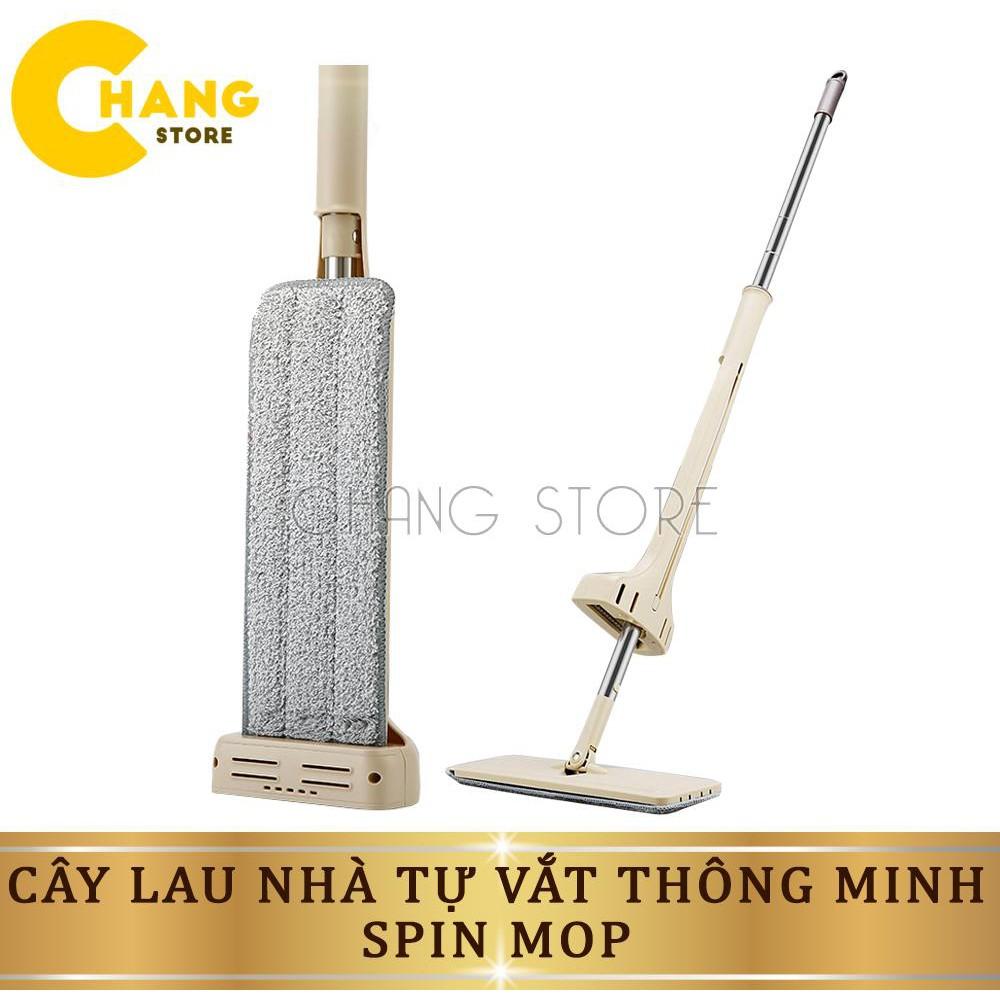 Chổi lau nhà tự vắt, thông minh, tiện dụng Spinmod tay cầm chắc chắn, đầu xoay 360 độ