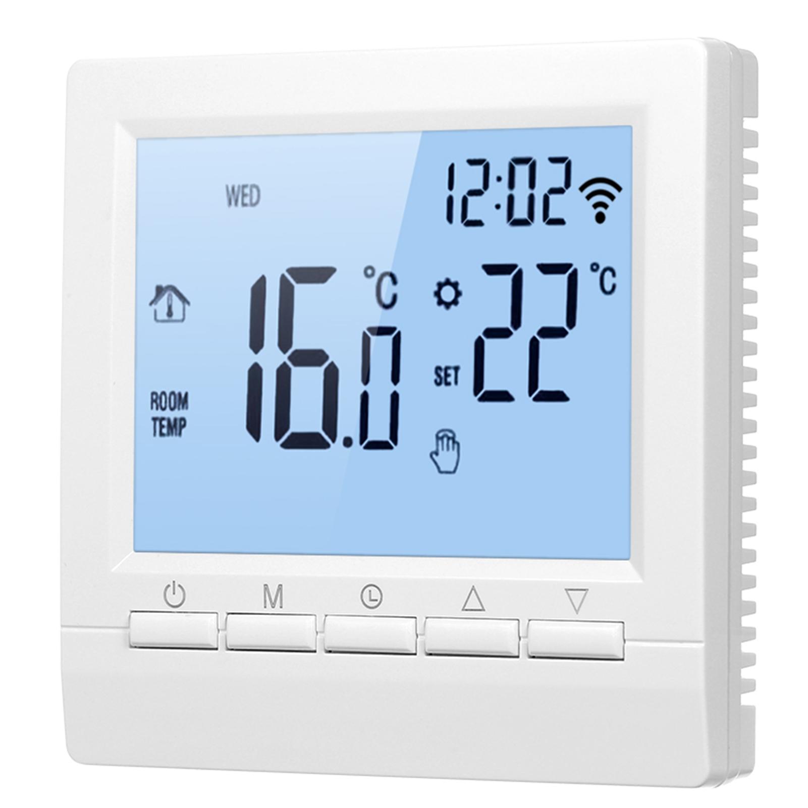 Bộ điều khiển nhiệt độ kỹ thuật thông minh Wifi Điều khiển ứng dụng Màn hình LCD