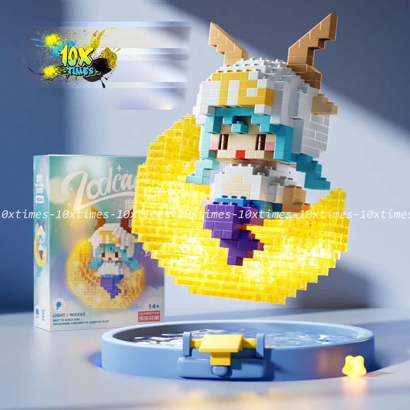 Mô hình lắp ráp cung hàng đạo phát sáng 10 cm