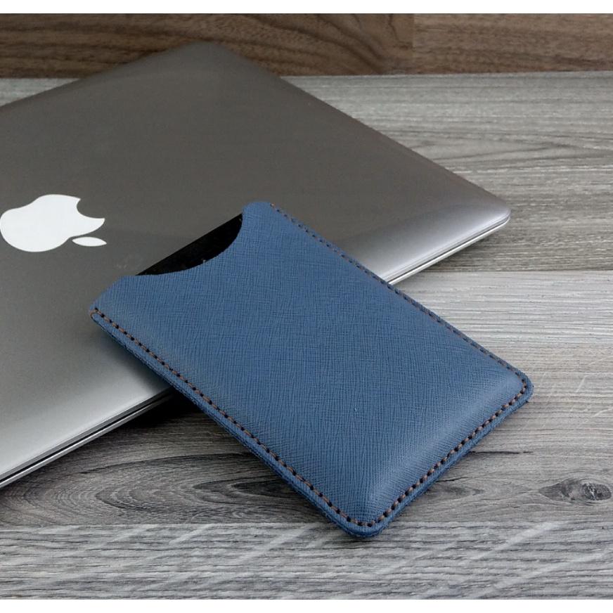 Bao da rút dành cho blackberry passport Q30/ Blackberry silver da bò safiano