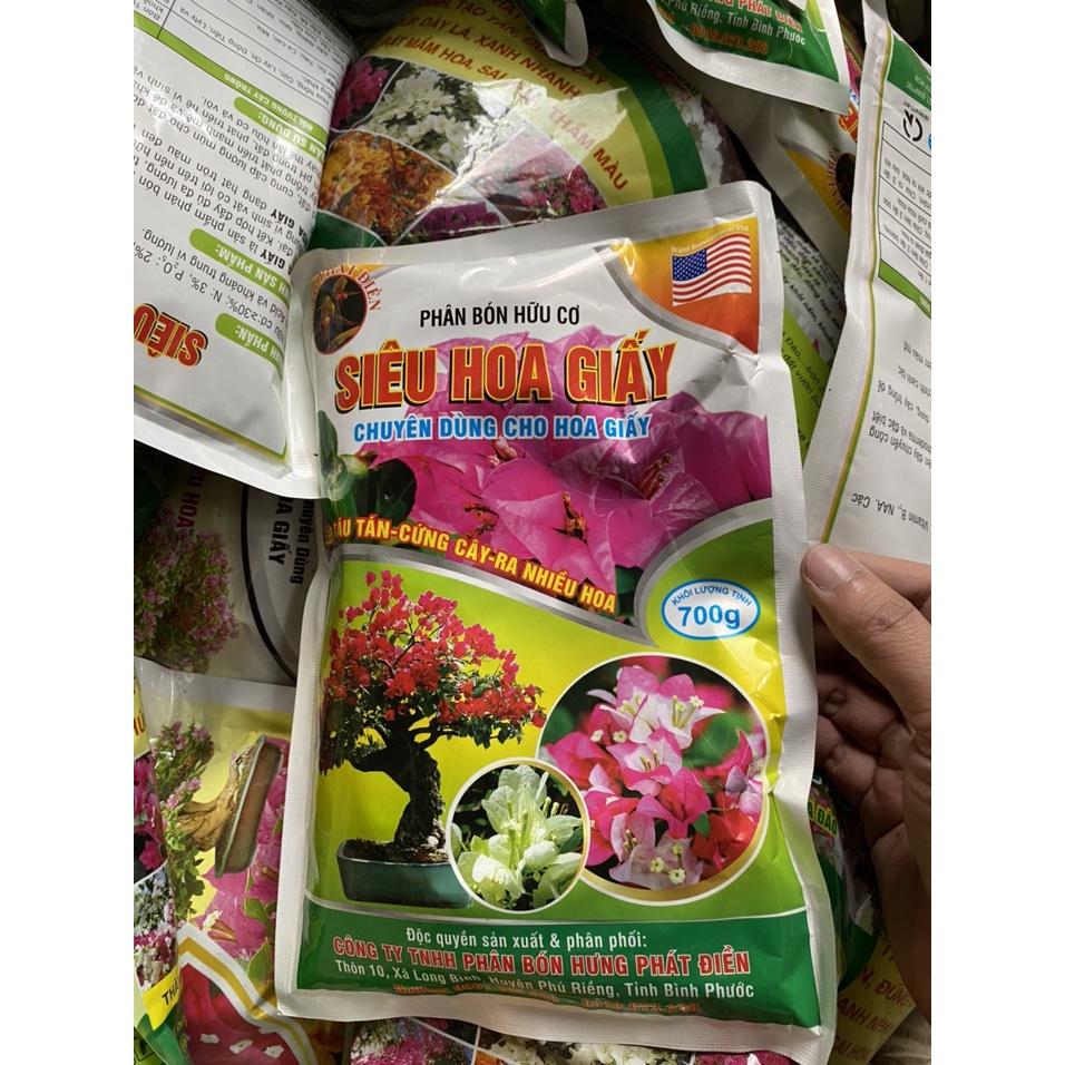 Phân Bón Hữu Cơ Siêu Hoa Giấy