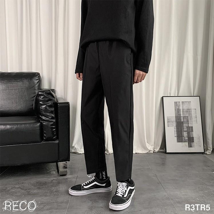 Quần vải nam Hàn Quốc cao cấp dáng vừa Trousers Loose R3TR5