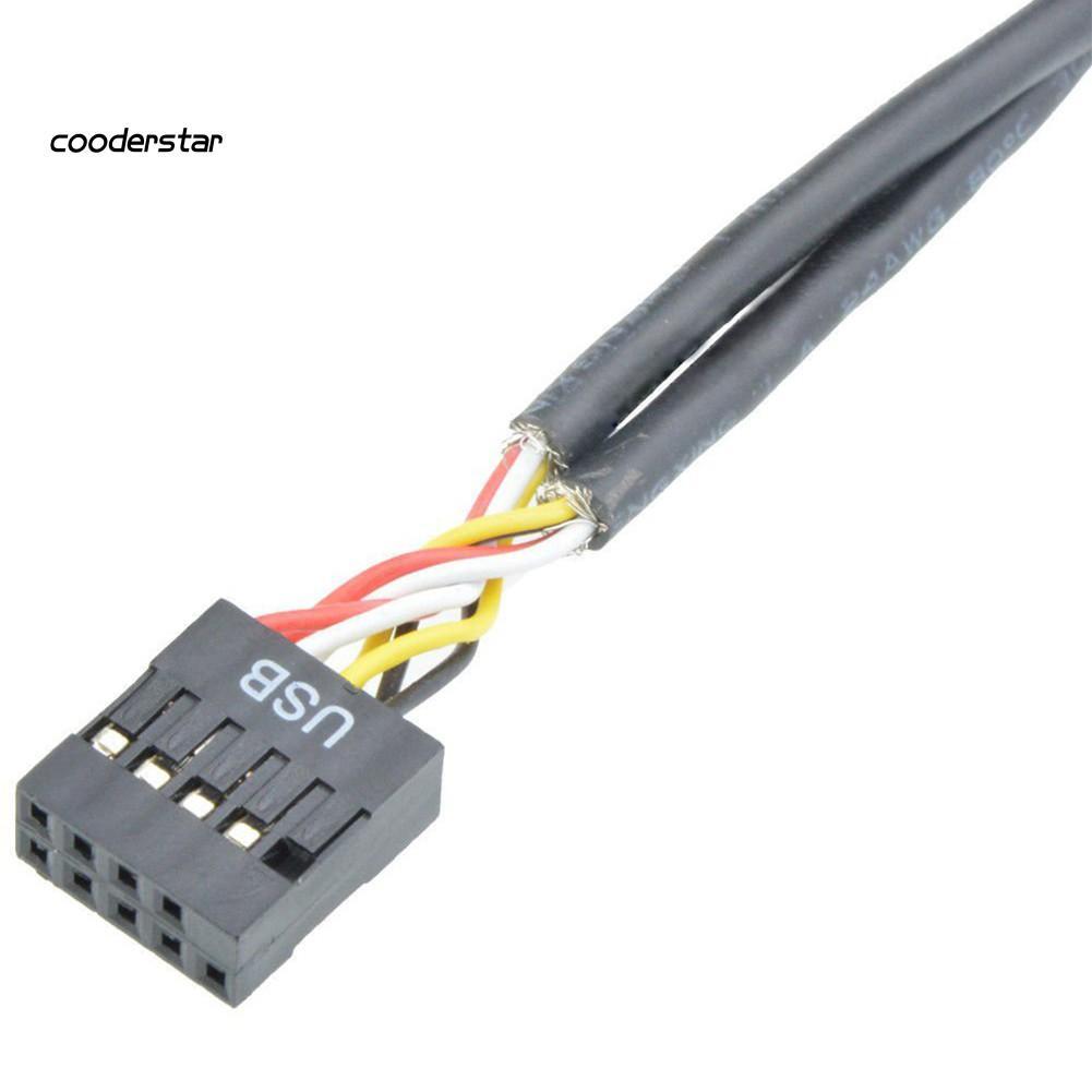 Dây Cáp Chia 2 Cổng Usb 9pin Tiện Dụng