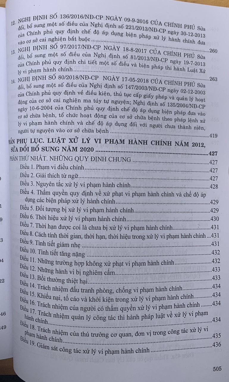 Thủ Tục Xử Phạt Vi Phạm Hành Chính