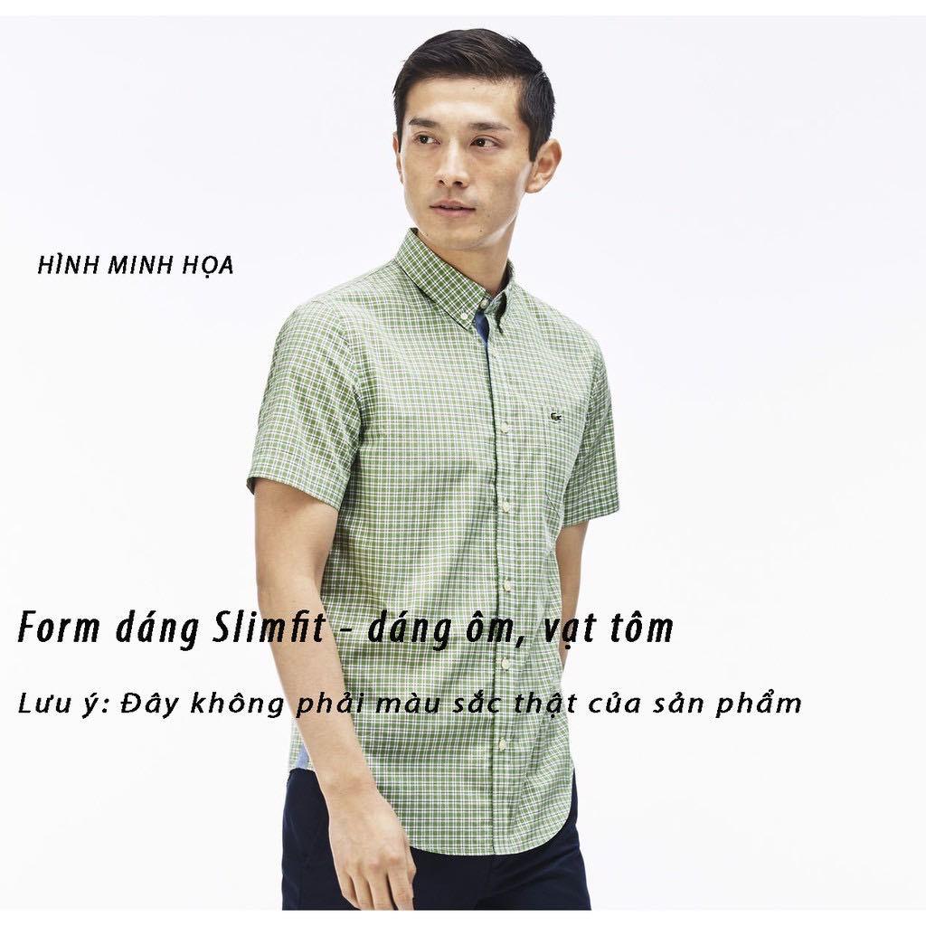 OWEN - Áo sơ mi nam dài tay dáng SLIMFIT sợi Cafe - Mã AS23365D