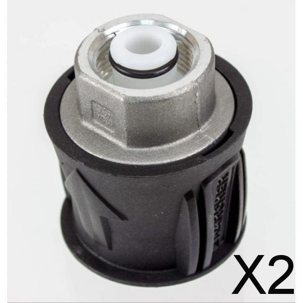 2x Pressure Washer Hose Adapter for Karcher K DIY Pressure Replacement