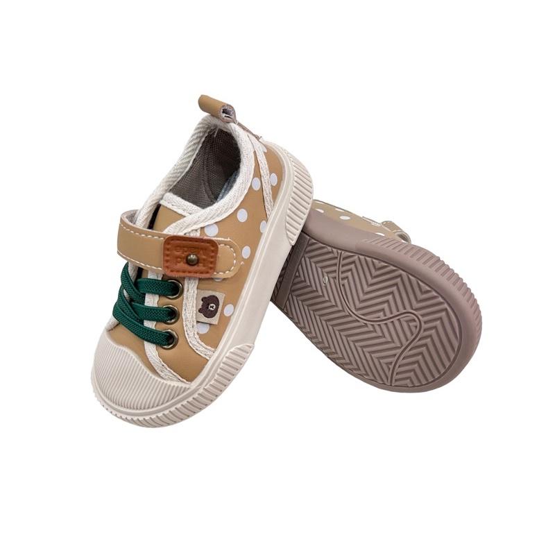 Giày bata bé xé dán dành cho bé từ 1-3 tuổi hàng Quảng Châu cao cấp