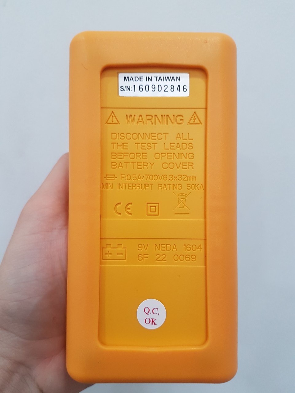 Thiết bị đo kiểm tra thứ tự pha Tenmars TM-601N