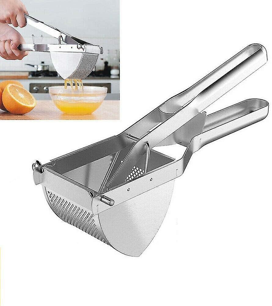 Máy ép khoai tây bằng thép không gỉ, khoai tây nghiền bằng thép không gỉ chuyên nghiệp