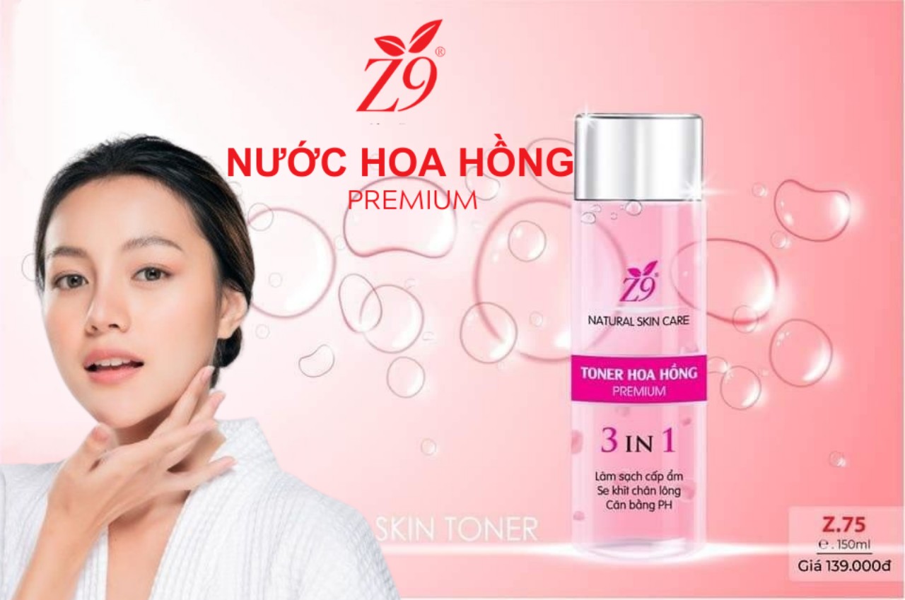 Z9 NƯỚC HOA HỒNG 150ML Z75