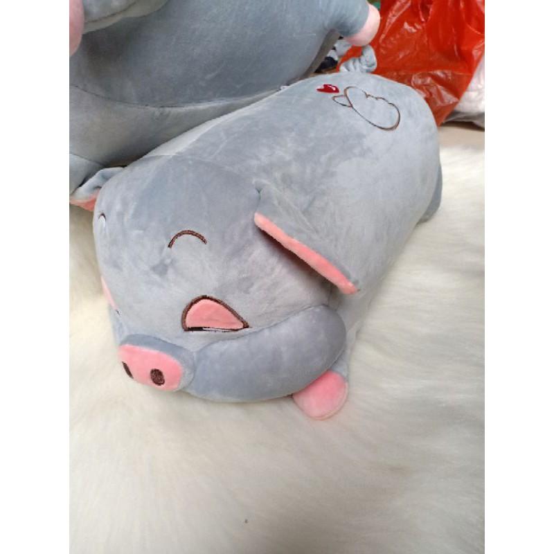 Gấu bông_ heo bông béo ú kèm chăn siêu đáng yêu cute giá rẻ