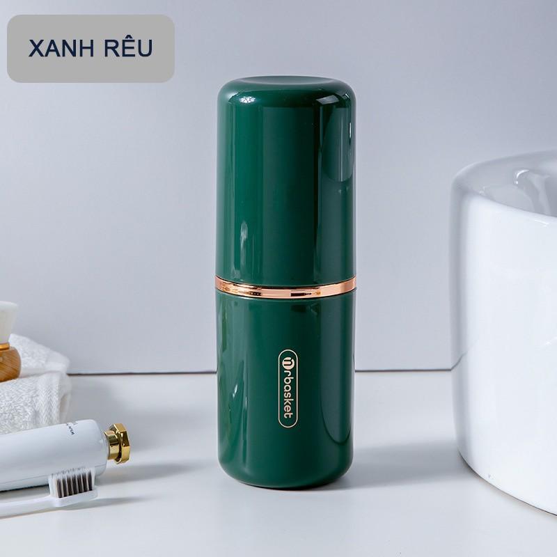 Hộp Đựng Bàn Chải Kết Hợp Cốc Đánh Răng Du Lịch Hàng Cao Cấp 2 in 1 Cầm Tay Cực Kì Tiện Dụng