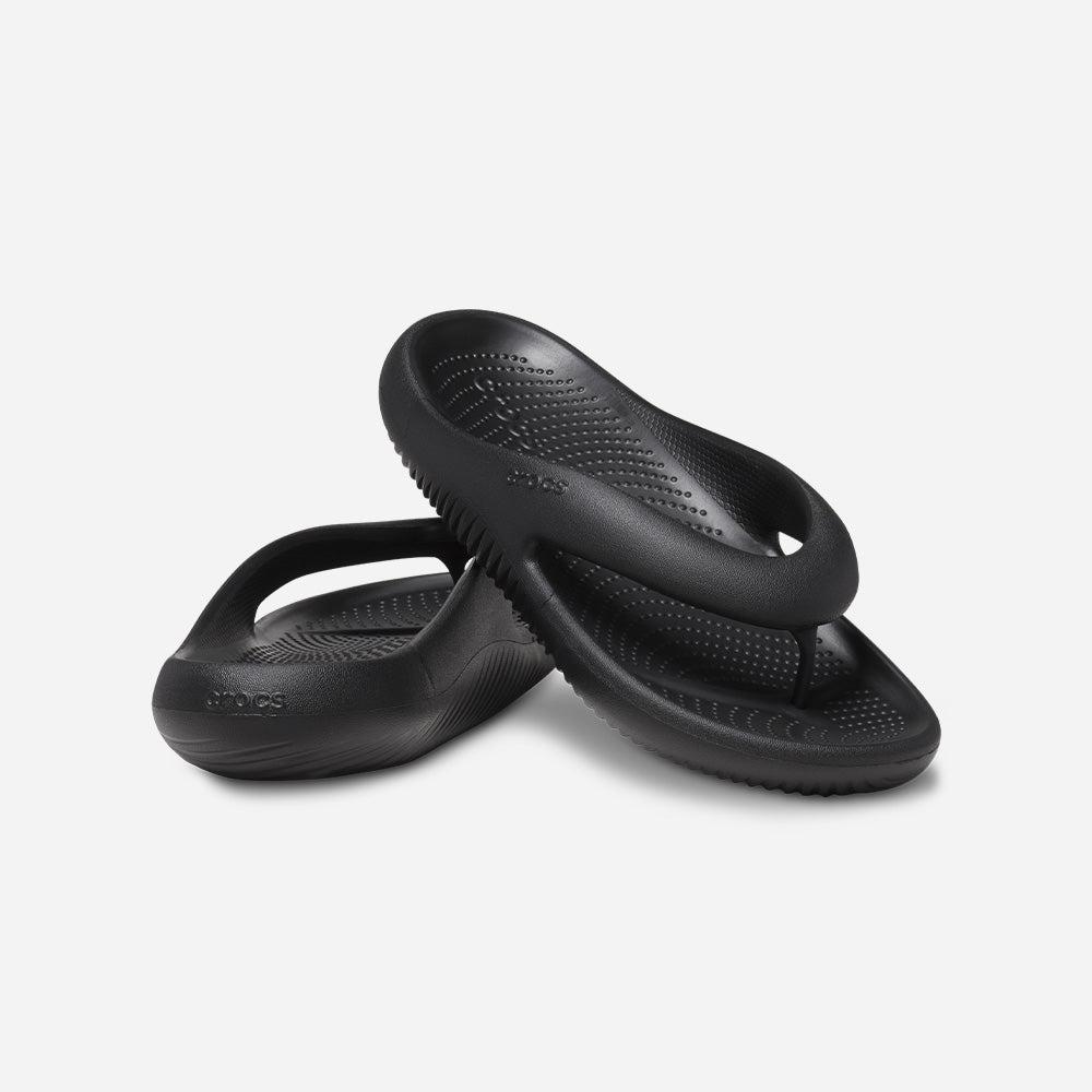 Dép xỏ ngón unisex Crocs Mellow Flip - 208437-001