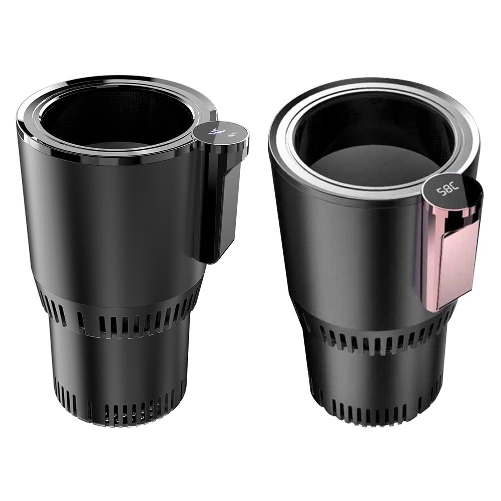 12V Thông Minh 2 Trong 1 Xe Ô Tô Đựng Ly Mát Nóng Cho Thức Uống Đồ Uống Có Thể Cho Bé Với Nhiệt Độ Kỹ Thuật Số màn Hình Hiển Thị