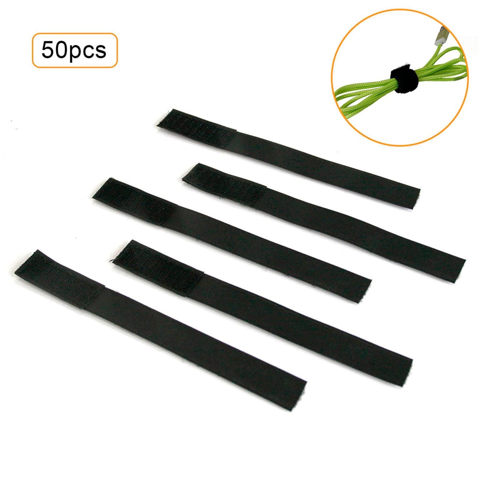 50 Dây buộc cáp dài 7 inch được làm bằng nylon và polyester mật độ cao