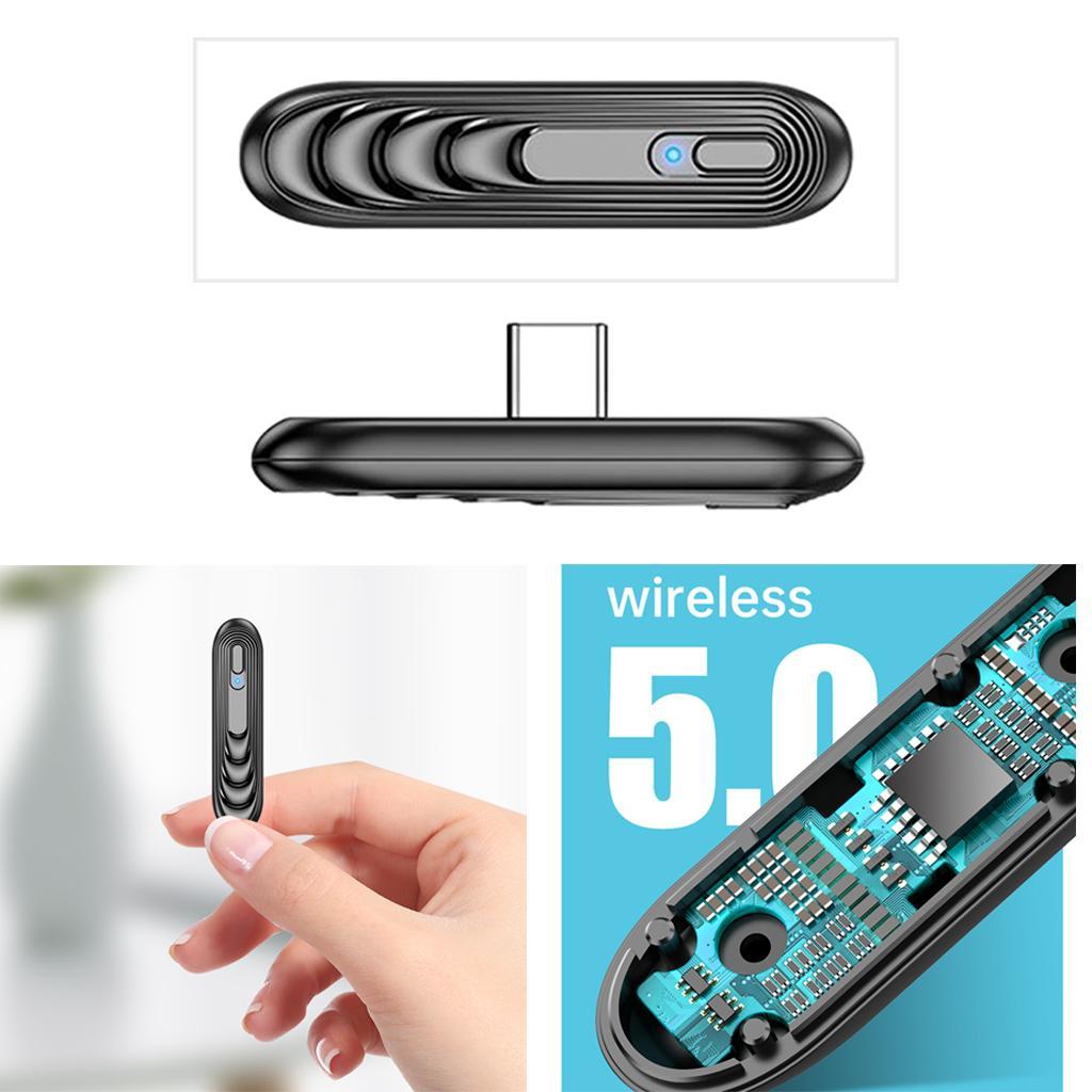 5.0 Bluetooth Audio Transmitter Adapter for Switch PC Bluetooth Speakers