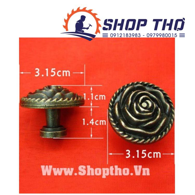 Núm kéo giả cổ màu đồng, màu vàng nhiều mẫu mã ST01