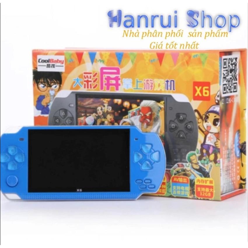 Máy chơi game NES/SNES/GBC/GBA/SMC cầm tay X6 1000 games - AsiaMart88