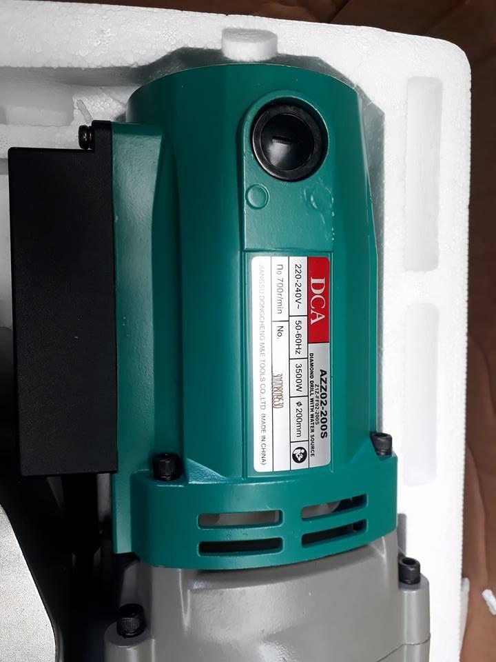 MÁY KHOAN ĐÁ 3500W DCA AZZ02-200SA - HÀNG CHÍNH HÃNG