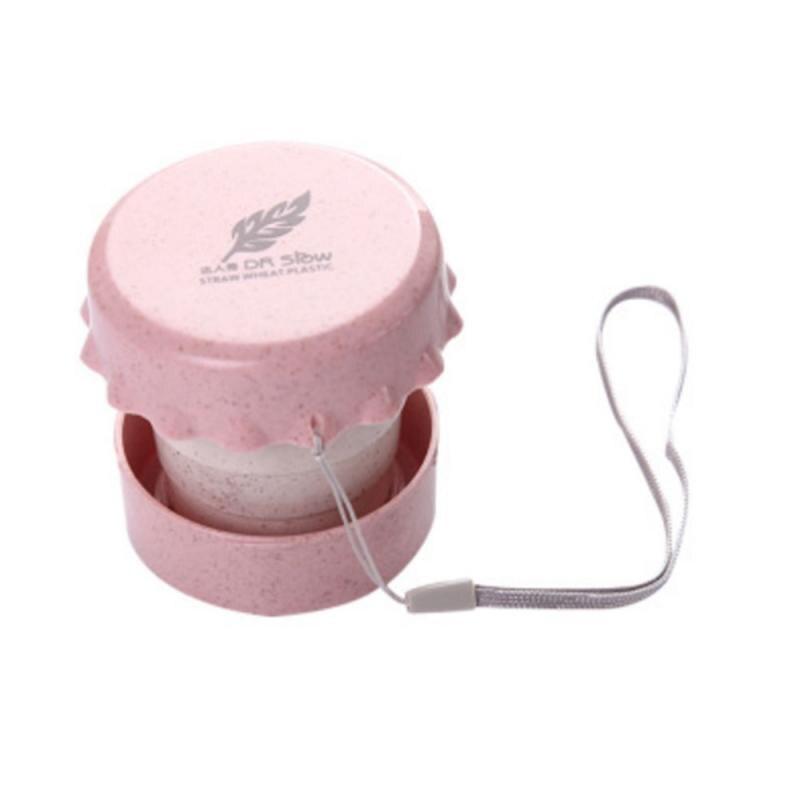 Outdoor Portable Folding Telescopic Cup with lid cover Dustproof Sport Water Cup drink coffee milk cup