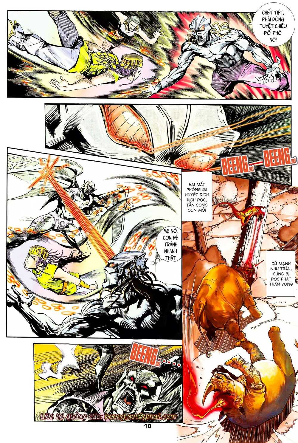 long hổ 5 thế chapter 130 10