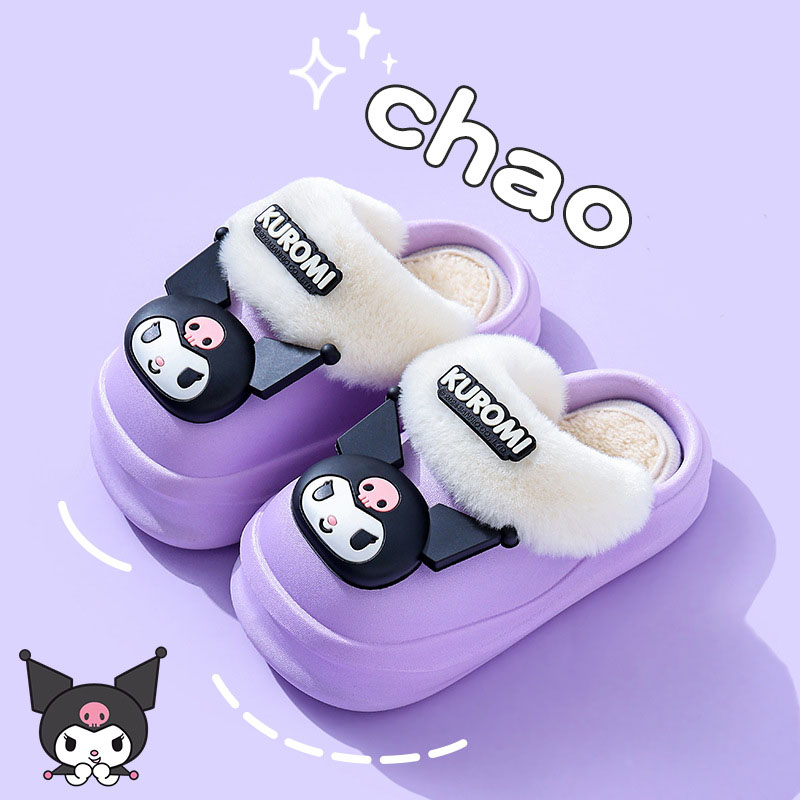 Dép Bông Chống Nước, Dép Lông Đi Trong Nhà, Dép Lông Cho Bé DP88