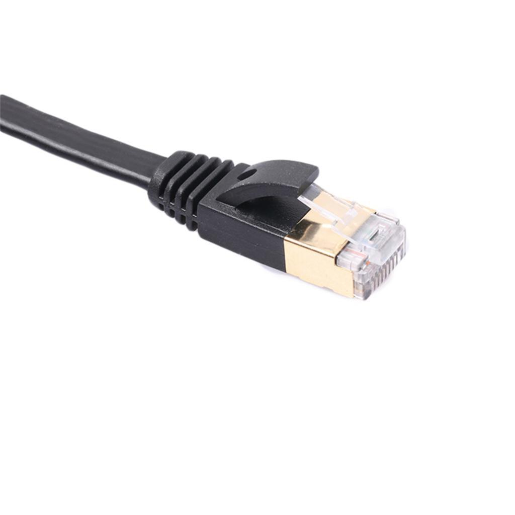 Ultra-flat CAT7 Patch Ethernet LAN Cable Network Retractable Cable 1.5 M.