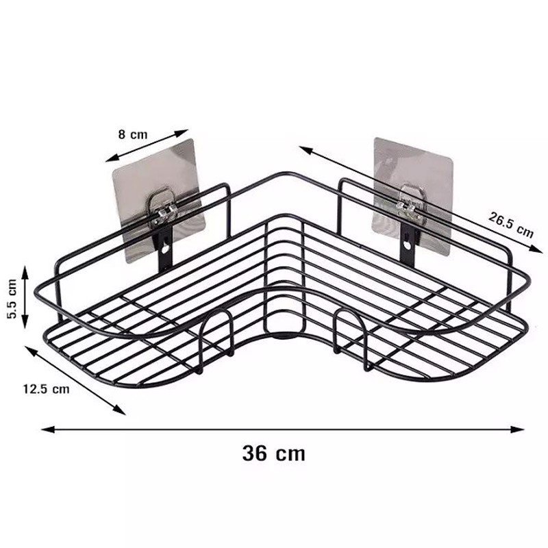 Kệ Góc Dán Tường Nhà Bếp,Nhà Tắm Siêu Chắc