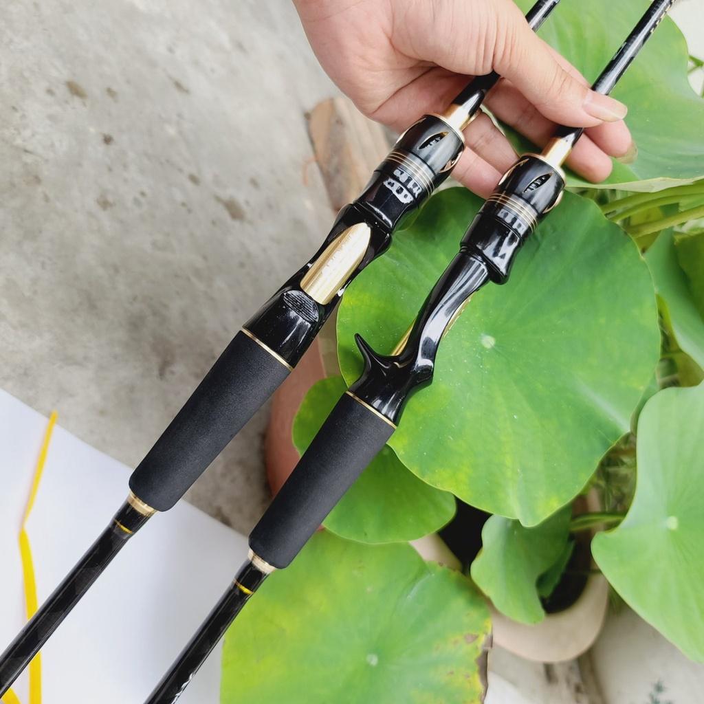 Cần câu lure 2 ngọn FVLAD Carbon cao cấp có các độ dài từ 1m8 đến 2m7 Phukiencaulure25 cần câu 2 khúc cao cấp