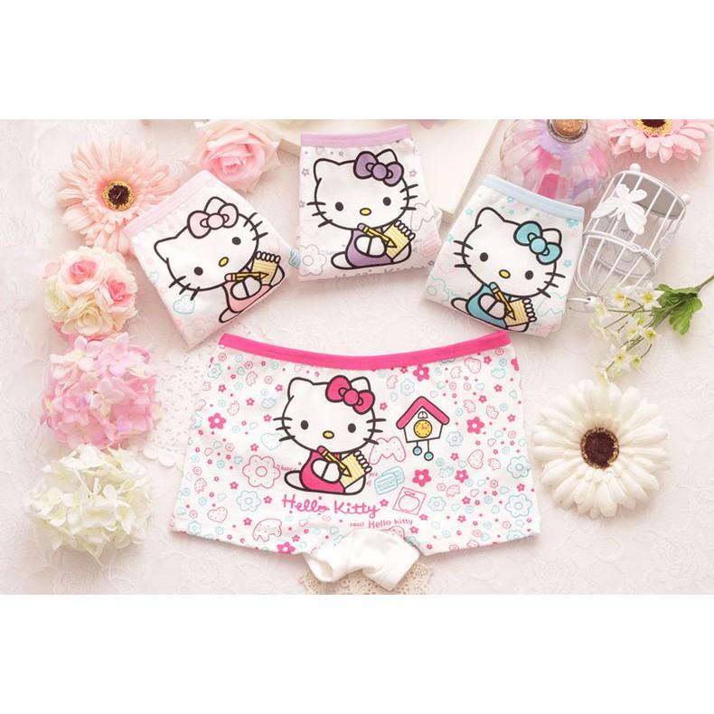 Quần Chip Hello Kitty Xinh Xắn Cho Bé Gái 8-18kg