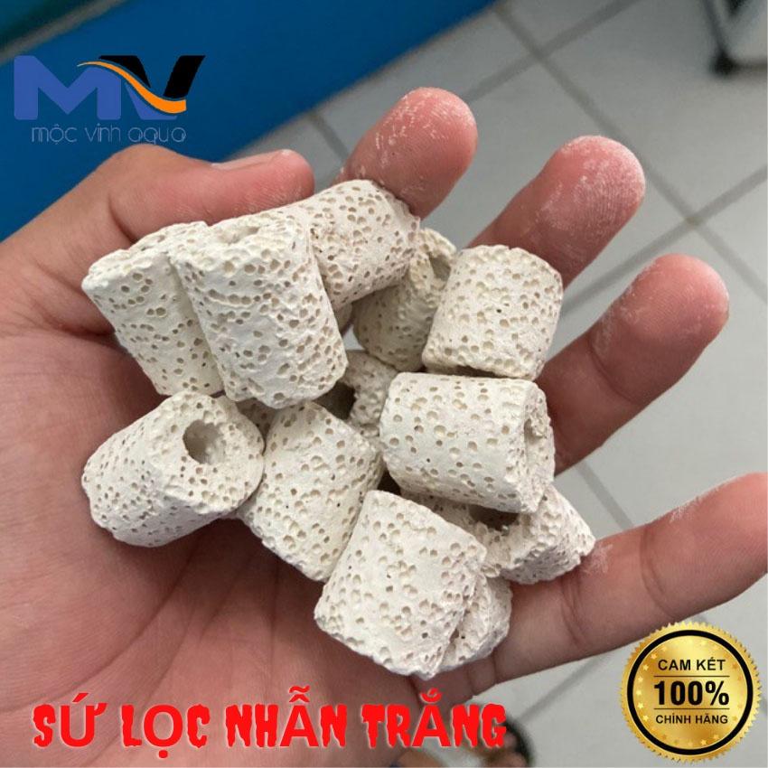 Sứ nhẫn trắng, vật liệu lọc nước cho bể cá thủy sinh