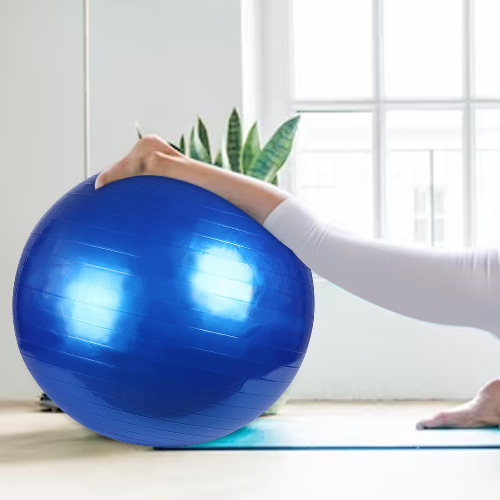 Yoga Ball, Balance Ball, Anti Burst Slip Resistant Thickened Stability Ball for Woman, Training, Competition, Practice Fitness Ball