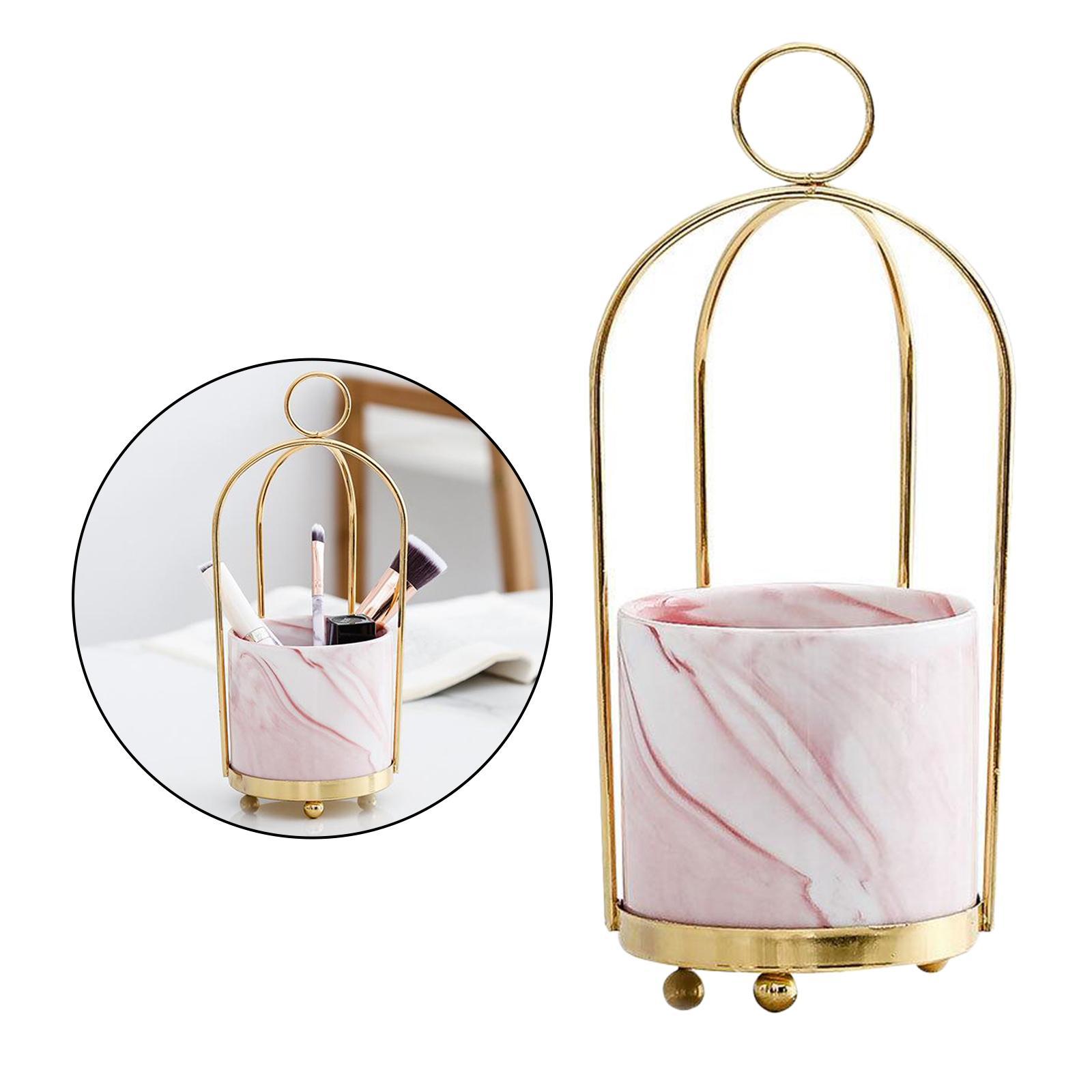 2 pieces Flower Vases Pots Planters Hanging Ceramic Storage Jar Container