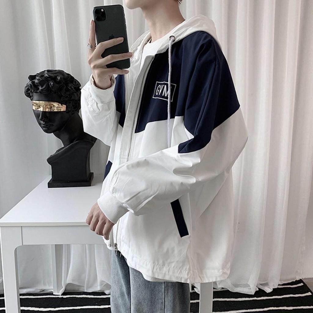 Áo Khoác dù in chữ GVM unisex nam nữ phong cách hàn quốc Form chuẩn – ST31 - babitrendy