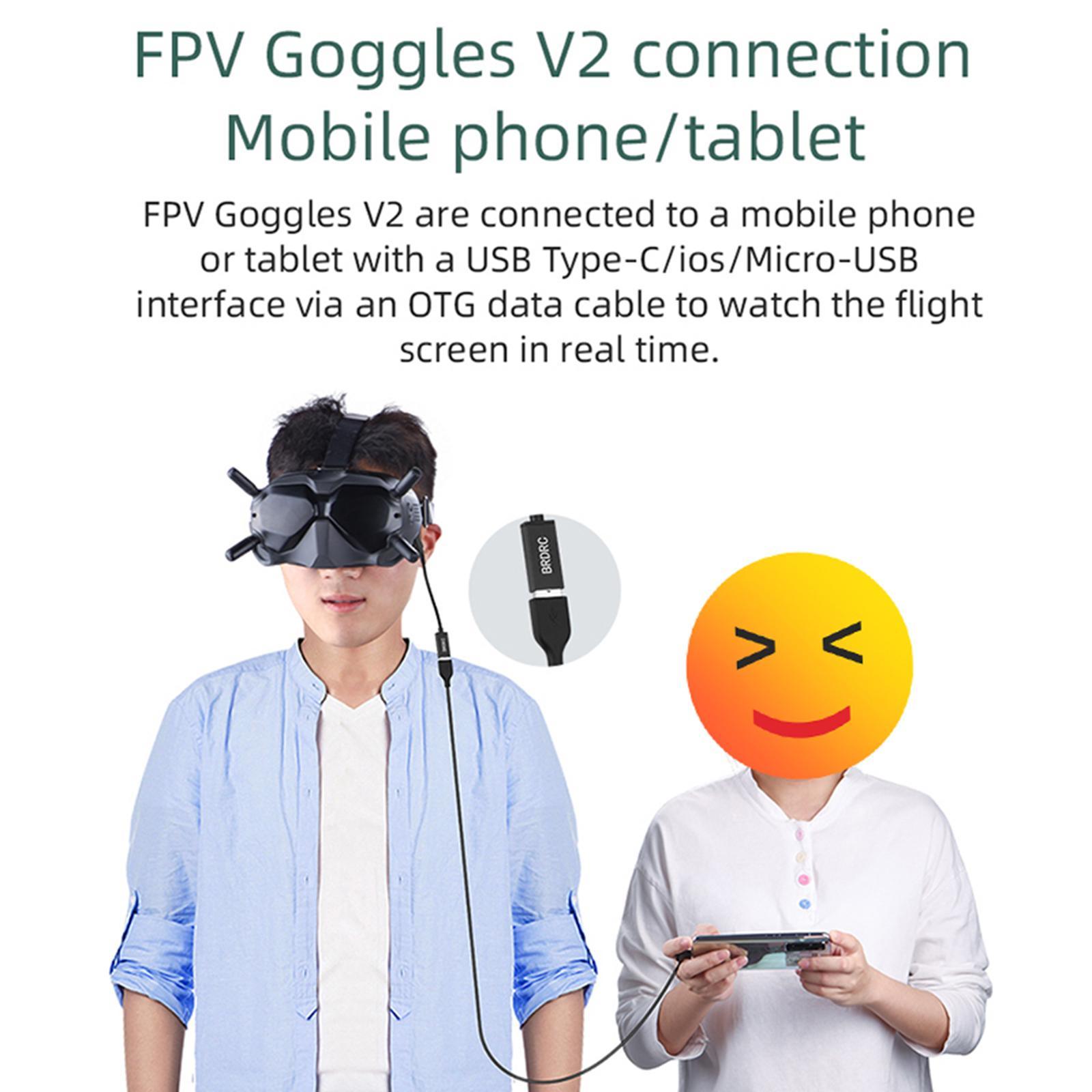 USB C OTG Adapter, USB Type C to OTG Cable USB Adapter, Flying Glasses, Mobile Phones, Tablets