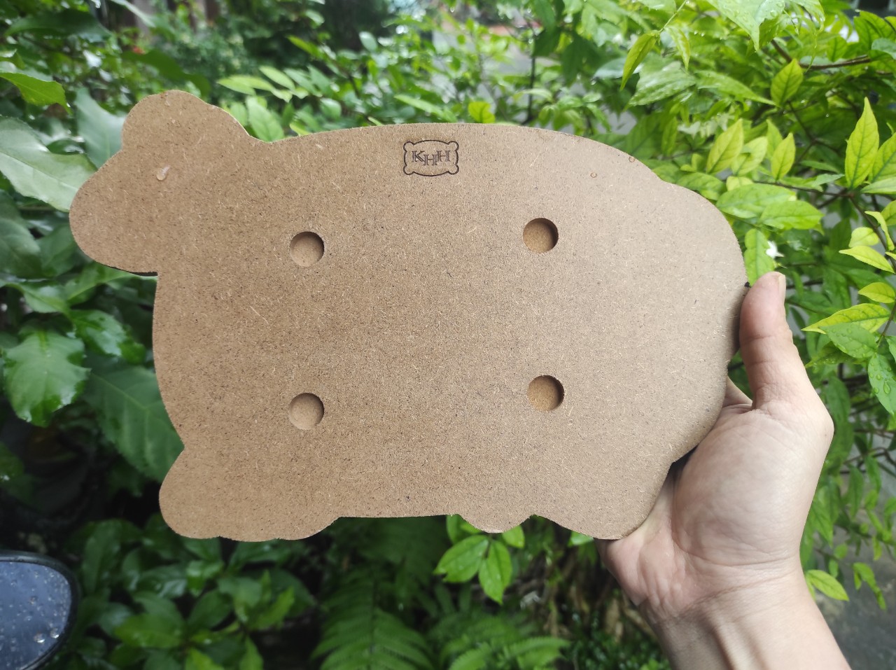 Đế Gỗ Lót Chảo Gang Làm Bò Bít Tết