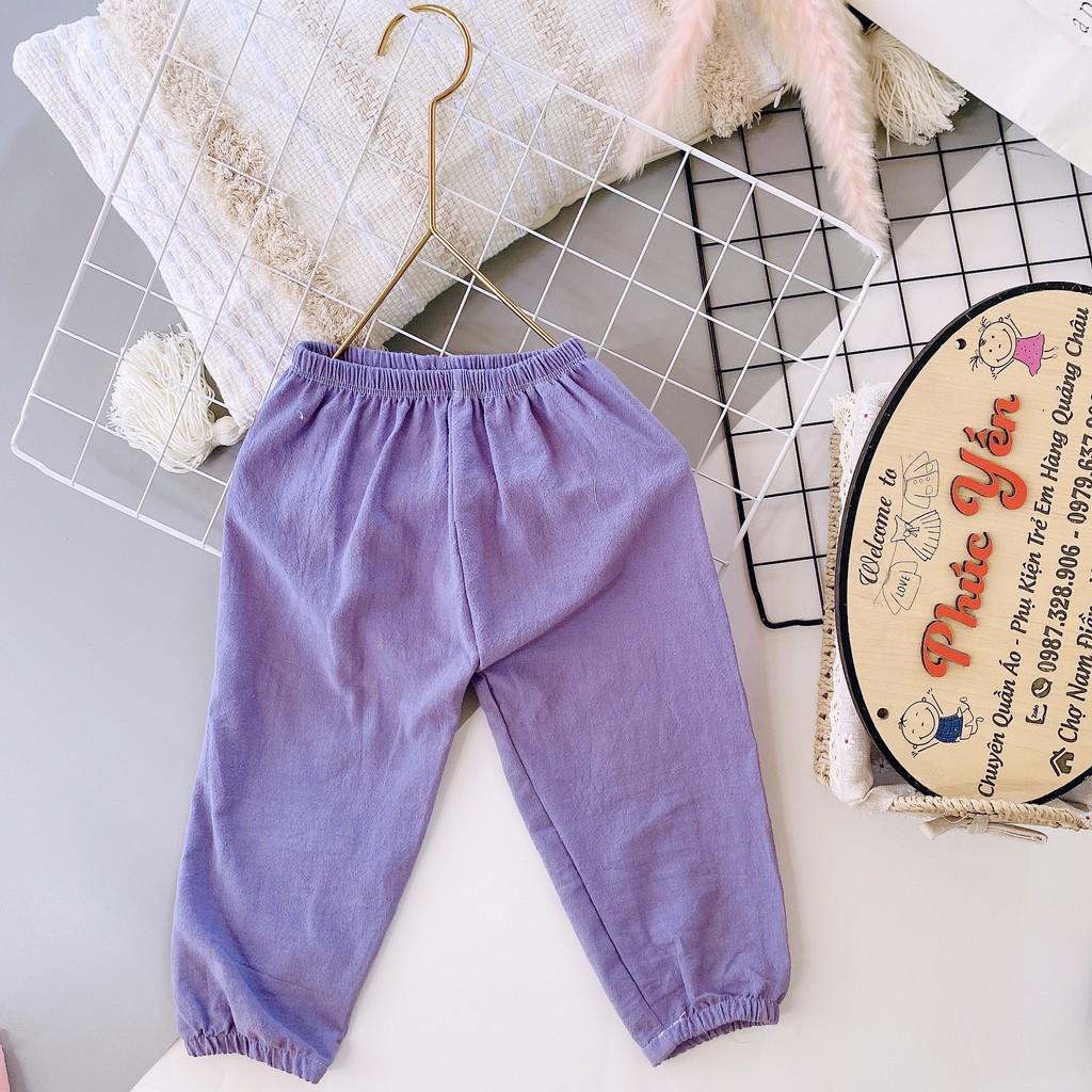 Sale !!! Quần Lửng Thô Đũi Mềm Cho Bé ( Size 7-17kg)(SP001551 ) Shop Phúc Yến