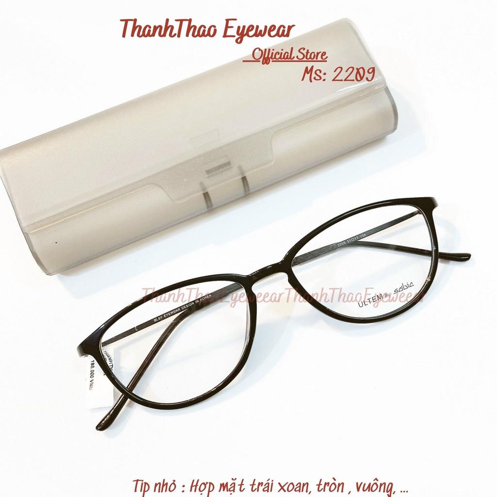 Kính Cận Mắt Mèo Dáng Tăm Mảnh Mini Gọng Kính Cận 2209 Nhiều Màu Cao Cấp- ThanhThao Eyewear