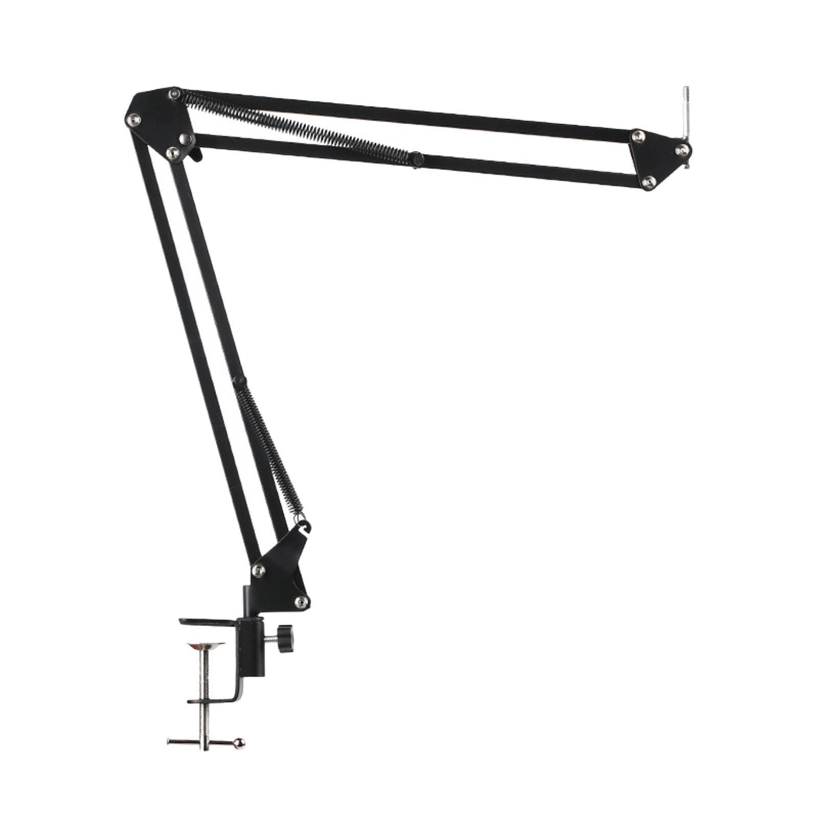 Microphone Arm Stand, Heavy Duty Mic Arm Microphone Stand Scissor Boom Stands