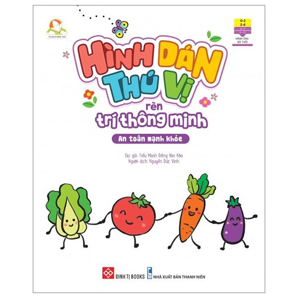 Hình Dán Thú Vị Rèn Trí Thông Minh – An Toàn Mạnh Khỏe Dành Cho Trể Từ 2-6 Tuổi